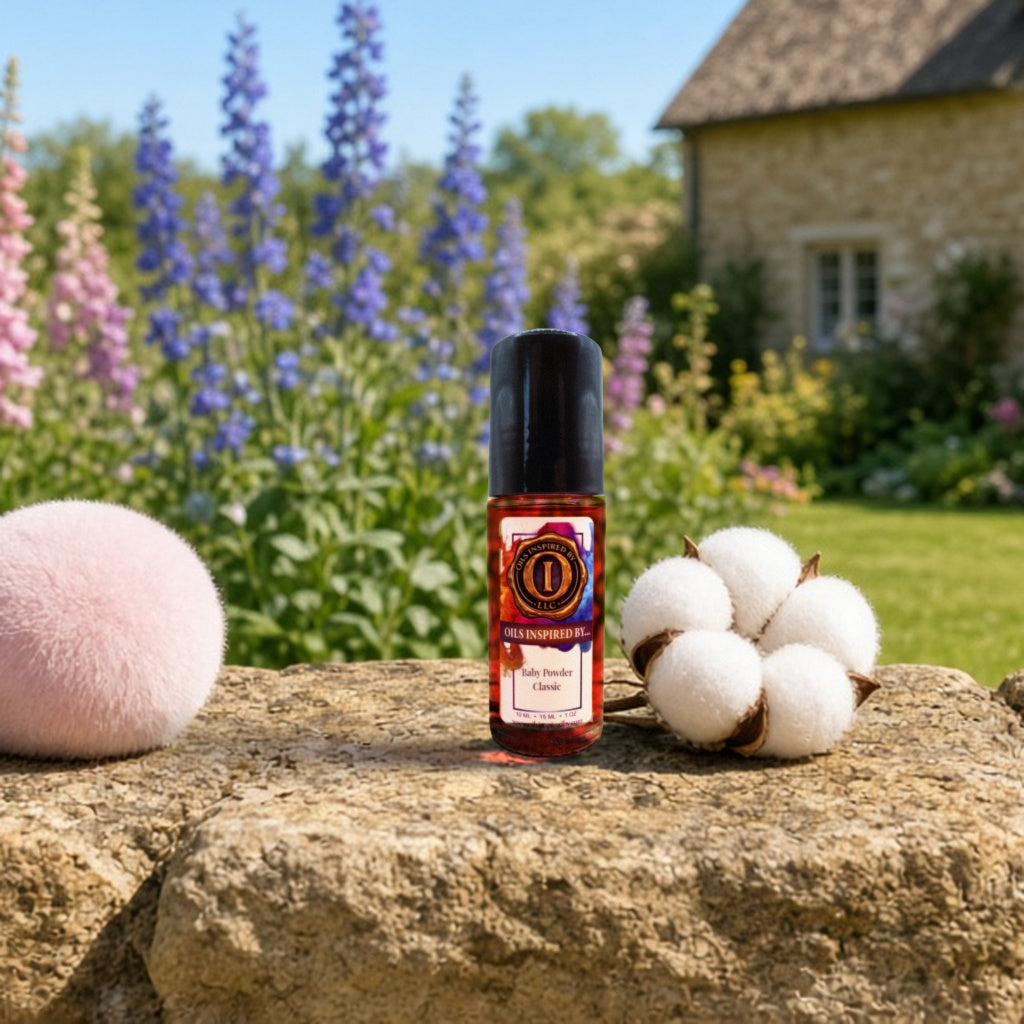 Baby Powder Classic perfume oil, Large Roller 1 oz (30 mL)