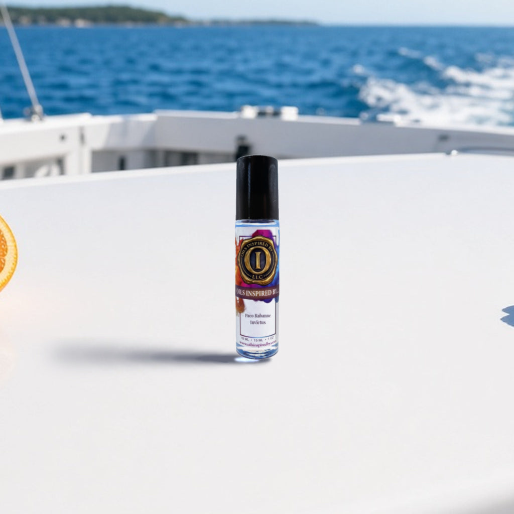 Paco Rabanne Invictus perfume oil, Small Roller 1/3 oz (10 mL)
