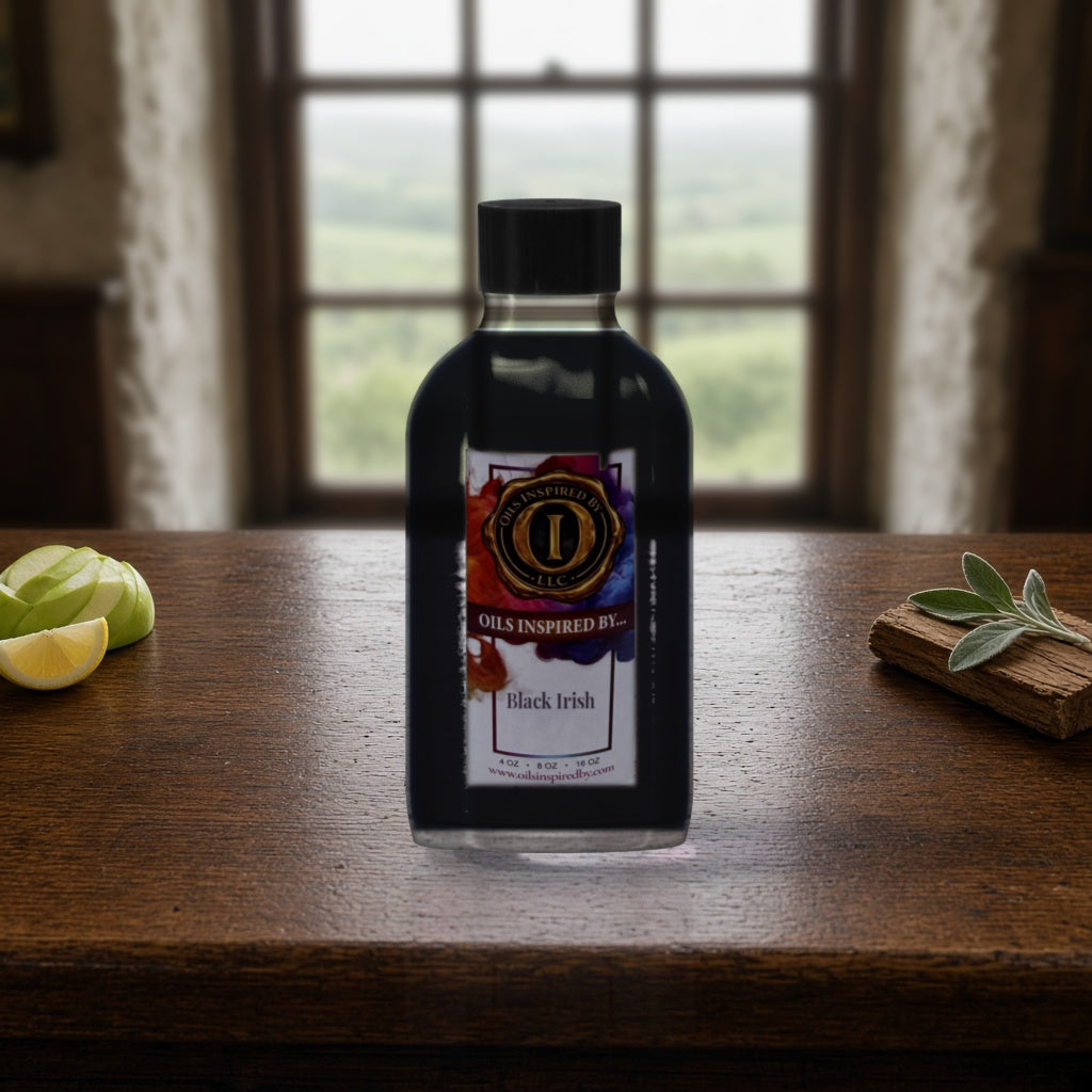 Black Irish perfume oil, Oil Bottle 4 oz (120 mL)
