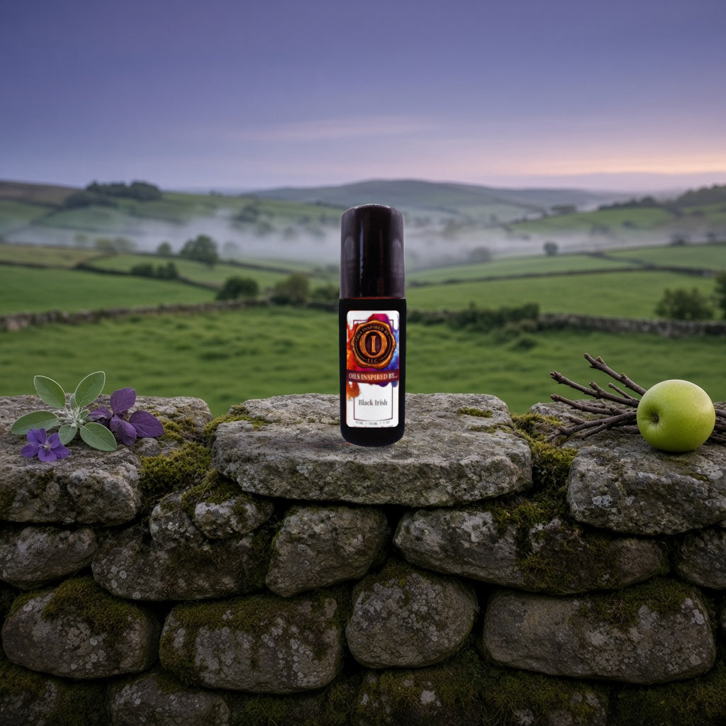 Black Irish perfume oil, Large Roller 1 oz (30 mL)