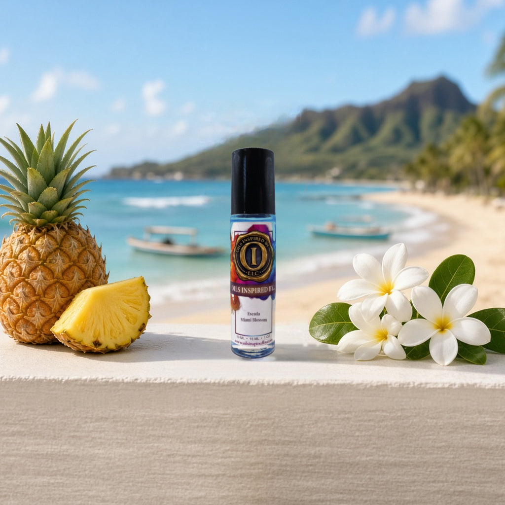 Escada Miami Blossom perfume oil, Small Roller 1/3 oz (10 mL)