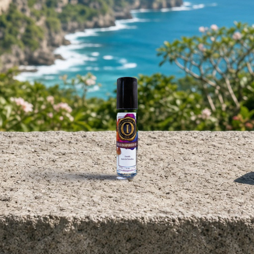 Escada Born in Paradise perfume oil, Small Roller 1/3 oz (10 mL)