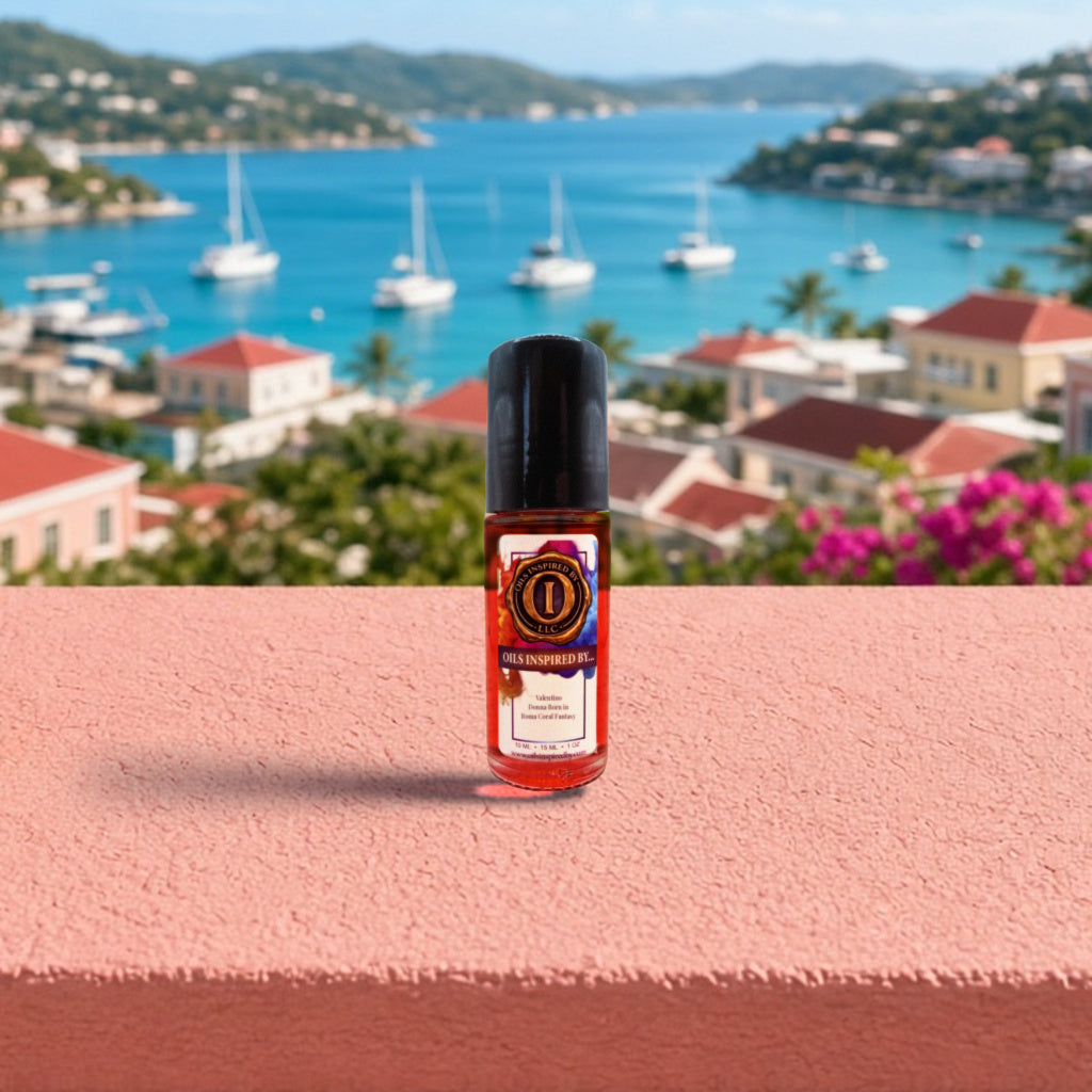 Valentino Donna Born in Roma Coral Fantasy perfume oil, Large Roller 1 oz (30 mL)