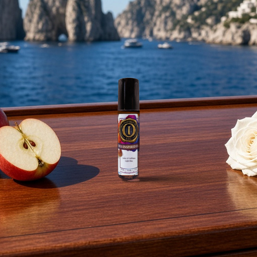 Dolce & Gabbana Light Blue perfume oil, Small Roller 1/3 oz (10 mL)