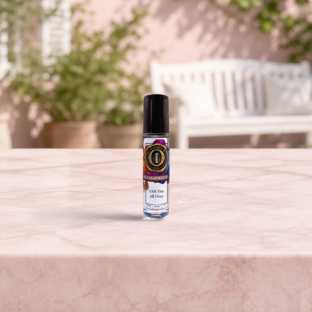 Lick You All Over perfume oil, Small Roller 1/3 oz (10 mL)