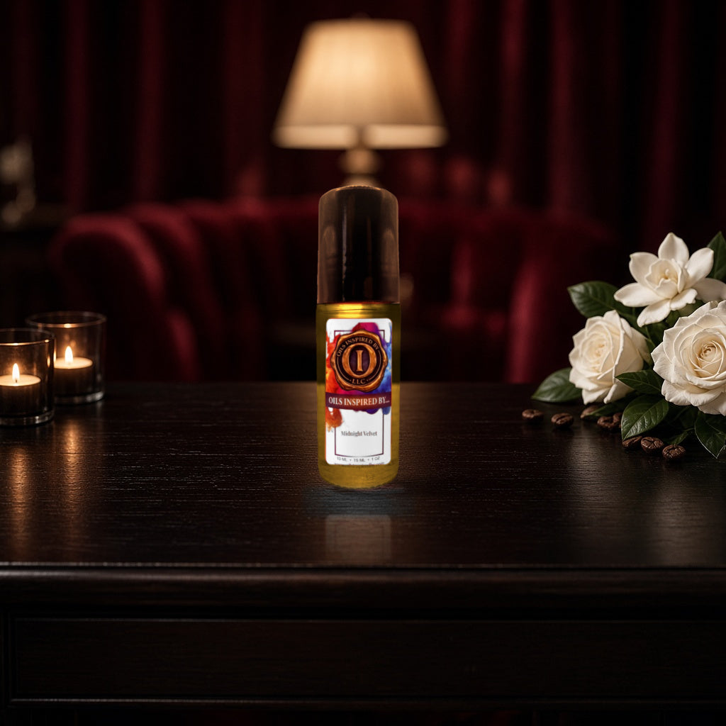 Midnight Velvet perfume oil, Large Roller 1 oz (30 mL)