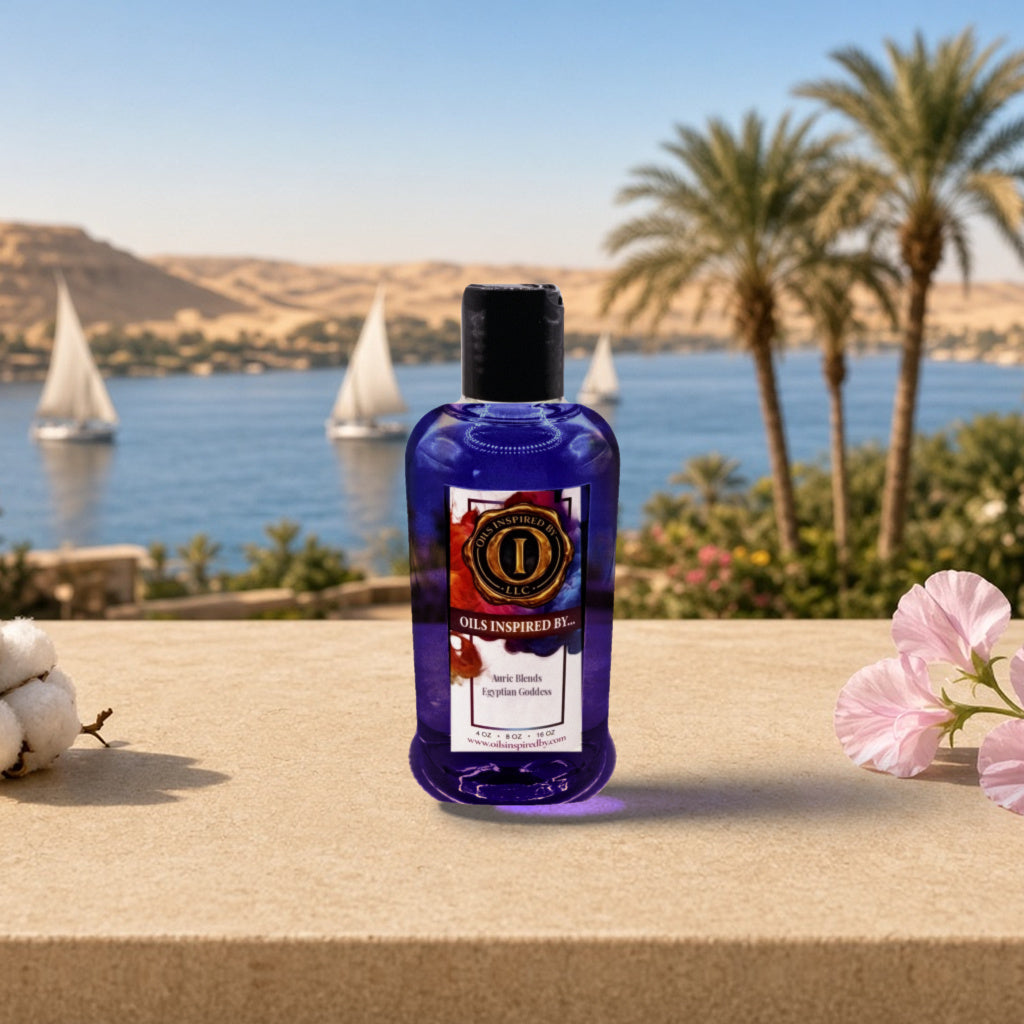 Auric Blends Egyptian Goddess scented body wash, 8 oz