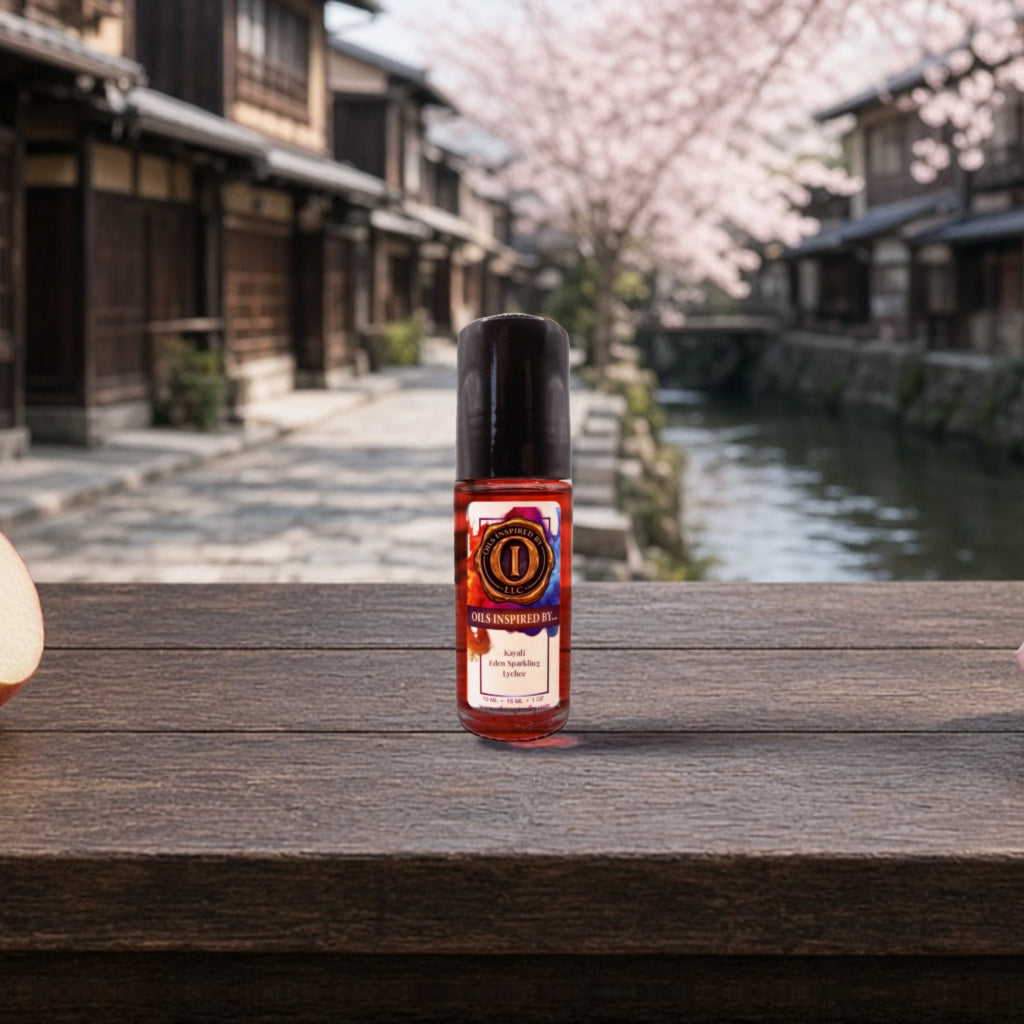 Kayali Eden Sparkling Lychee perfume oil, Large Roller 1 oz (30 mL)
